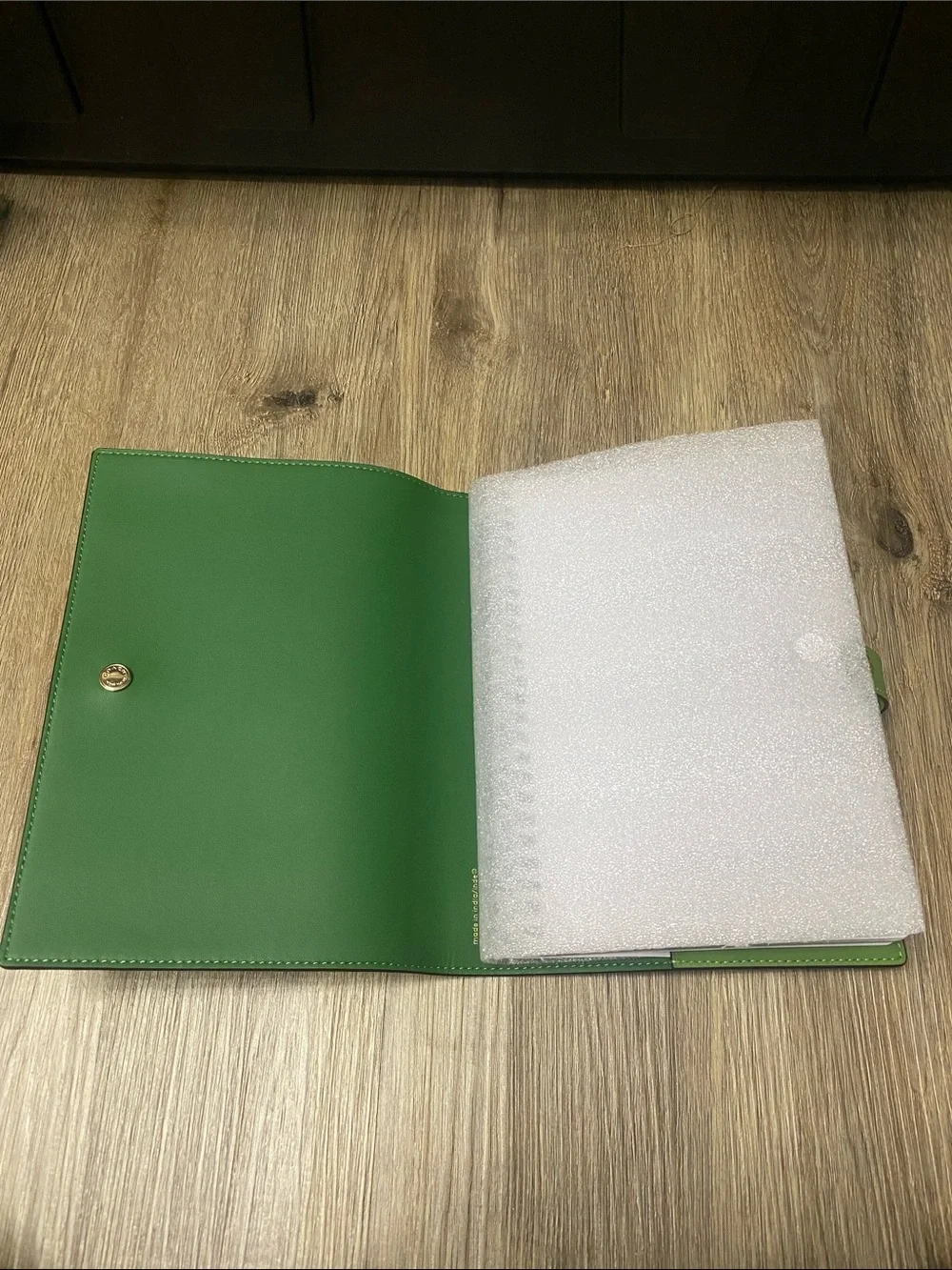 RARE Coach Neon Green Signature Notebook